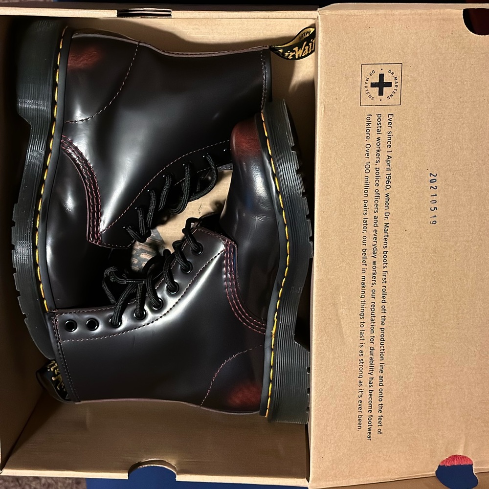 Women’s Cherry Red Dr. Martens